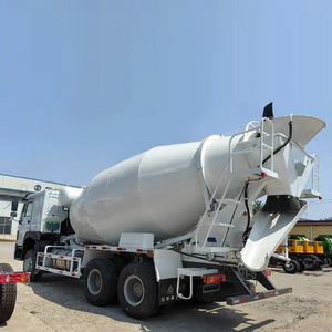 Nouveau HOWO 20 mélangeur carré Euro 2 décharge 22 transporteur de citerne de mélange de béton de ciment carré - Product Image 6