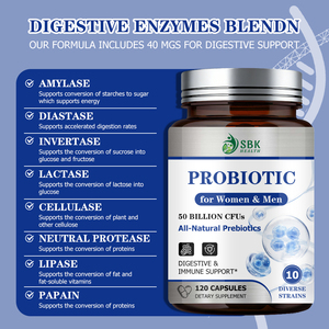 Capsules prébiotiques OEM ODM 50 milliards de UFC, prébiotiques entièrement naturels, efficaces pour la santé intestinale et immunitaire, soutien digestif - Product Image 3