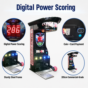 Máquina <span class=keywords><strong>de</strong></span> Boxeo Operada con Monedas AMA, Simulador <span class=keywords><strong>de</strong></span> Fuerza Comercial, Juego <span class=keywords><strong>de</strong></span> Arcade <span class=keywords><strong>de</strong></span> Golpeo y Patadas para Centros <span class=keywords><strong>de</strong></span> Juego - Product Image 4