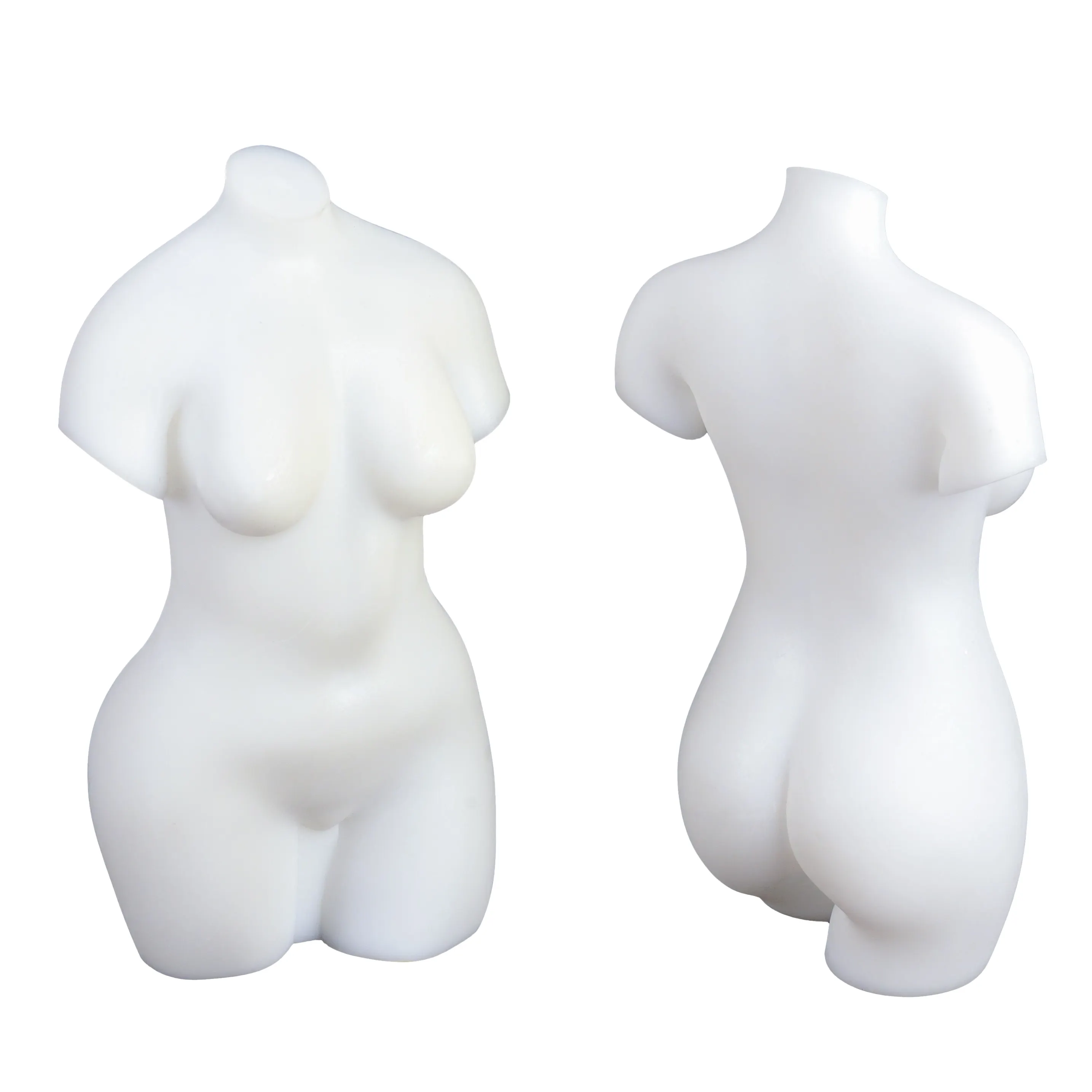 3D Body Shape Silicone Mold Goddess Female Male Model Body Stand Ornaments Ornaments Resin Mold Candle Moulds Silicone