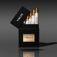 Set de Descubrimiento de Perfumes de 10 Piezas de 3/5/10 ml, Cajas de Regalo Rígidas Negras de Lujo, Empaque de Exhibición Personalizado de Lujo, Paquete de Colección