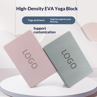 Brique de yoga en mousse EVA haute densité, écologique, antidérapante, 350g, logo personnalisé My-023, accessoire de yoga, pilates, stretching et fitness pour adultes