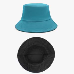 Sombrero de pescador reversible unisex, gorra de cubo de algodón transpirable de doble cara con bordado personalizado e impresión completa - Product Image 4