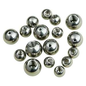 Шарик стальной резьбовой с отверстием 30мм, 40мм, 45мм, 50мм; Шарик из нержавеющей стали с резьбой и отверстием - Product Image 4