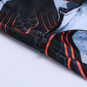 Bulk Custom Color Matching Sublimation Printed Lightweight Style Material UV Protection Long Sleeve Spring Autumn <b>Road</b> Bike - Product Image 4