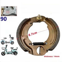 Plaquettes de frein en gros pour motos, plaquettes de frein simples pour vélos électriques, blocs de frein pour vélos 80/90/100/110