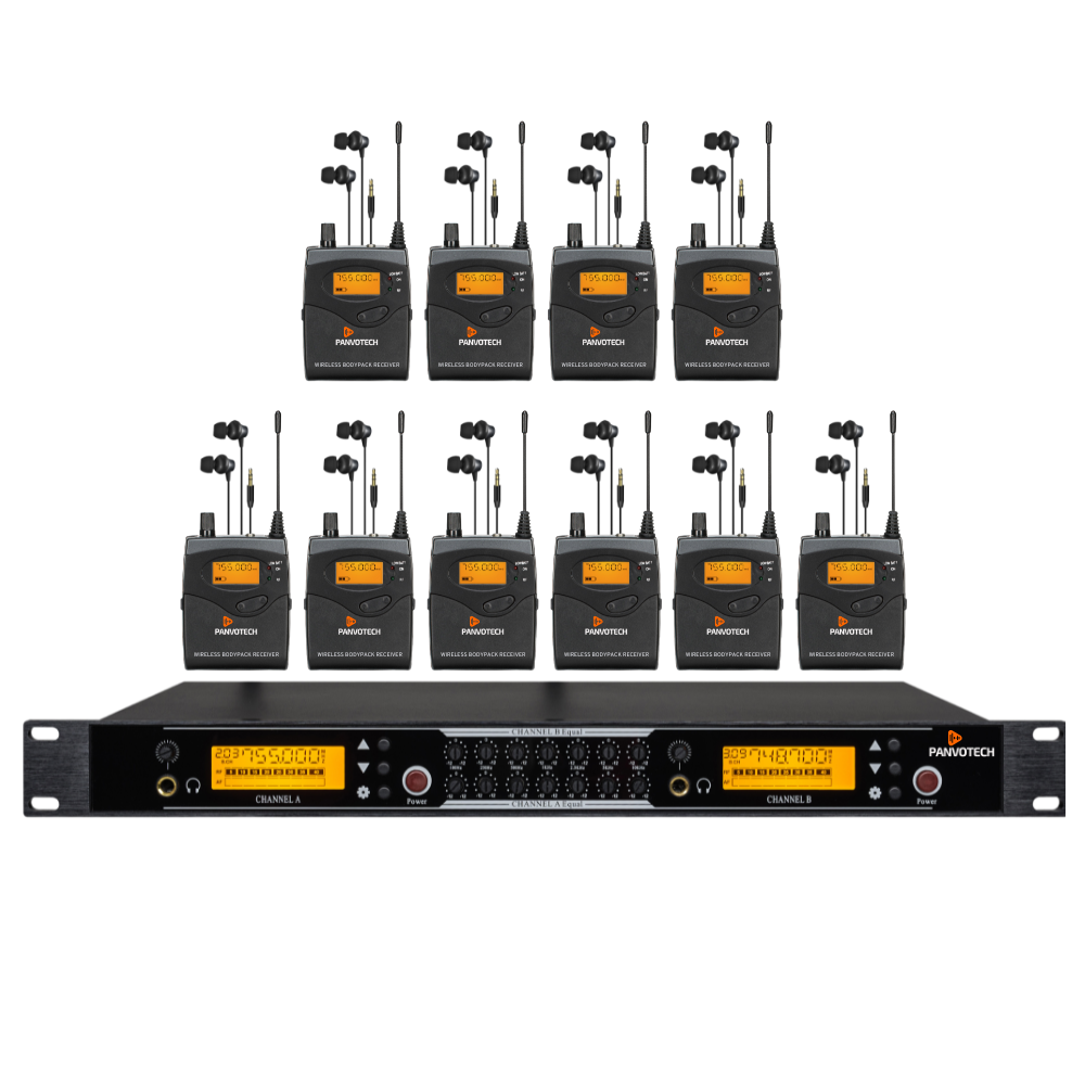 10 ensemble de Bodypack