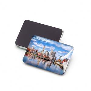 Imán Personalizado para Refrigerador, Recuerdo Turístico de Estados Unidos, Michigan, Rhode Island, Alabama - Product Image 3