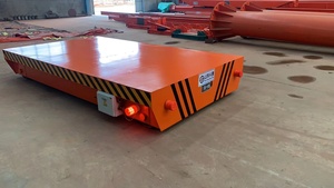New Series Electric Flat Car Transfer <strong>Cart</strong> with Storage Battery for <strong>Handling</strong> Steel Plate in Manufacturing Plant - Product Image 5