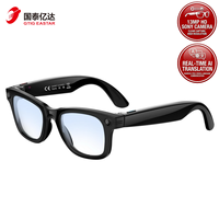 Lunettes Intelligentes IA W620 Pro avec Caméra 13MP, Étanchéité IP66, Traduction IA, Vidéo, Réduction de Bruit ENC, Commande Vocale et Photochromiques