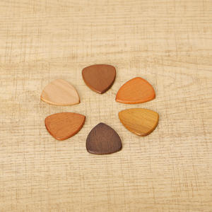 Médiators pour guitare électrique Folk faits à la main Palettes de guitare en bois Instruments de musique et accessoires - Product Image 5
