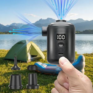 Bomba <span class=keywords><strong>de</strong></span> Aire Manual Portátil <span class=keywords><strong>de</strong></span> 3600mAh, Mini Bomba para Inflar Artículos <span class=keywords><strong>de</strong></span> Camping, Flotadores <span class=keywords><strong>de</strong></span> Piscina, Colchones Inflables, Anillos <span class=keywords><strong>de</strong></span> Natación y Bolsas <span class=keywords><strong>de</strong></span> Almacenamiento al Vacío - Product Image 1