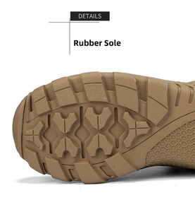 Уличная обувь для пеших прогулок, обувь до середины верха AS33, Нескользящие ботинки из коровьей замши на резиновой подошве для альпинизма - Product Image 5