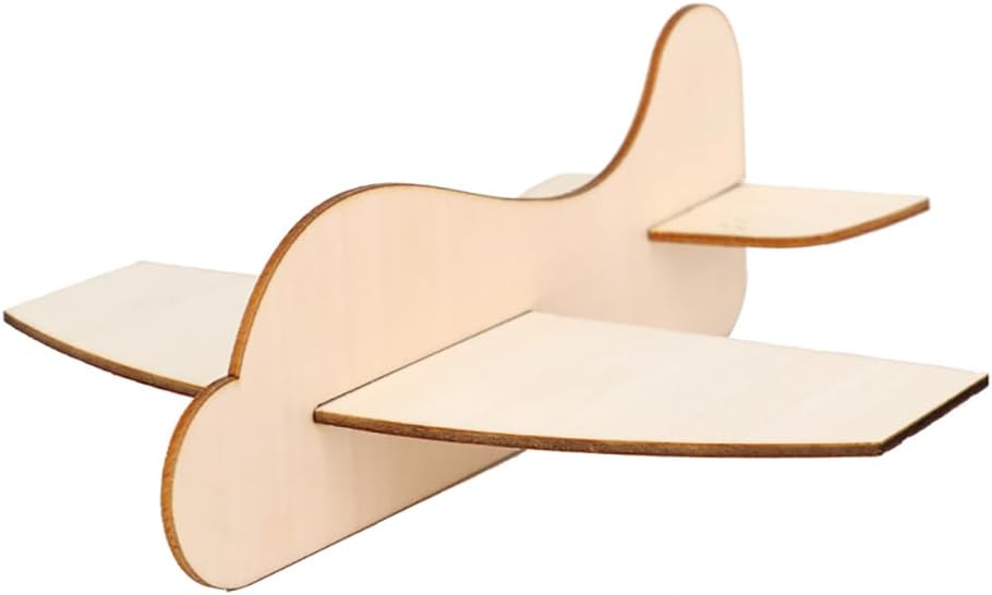 20 Aeroplani Di Legno Per Bambini: Kit Fai Da Te Da Colorare, Modellini Da Costruire E Dipingere