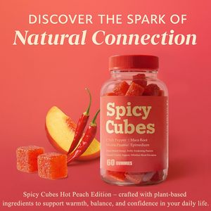 Gomitas Picantes OEM que Ayudan a Promover el Equilibrio Hormonal, Gomitas para el Cuidado de la Salud, Calma, Intimidad y Bienestar - Product Image 3