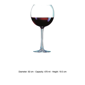 Verre à vin Cabernet Ballon Chef & Sommelier 47 cl Fournitures de restauration hôtelière Fournitures de bar Vente en gros - Product Image 3