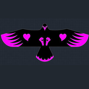 2025 nouveaux modèles de <span class=keywords><strong>cerf</strong></span>-<span class=keywords><strong>volant</strong></span> aigle en forme de coeur de 2 et 3 mètres Breeze Good Fly dynamique pour les adultes et les enfants - Product Image 4