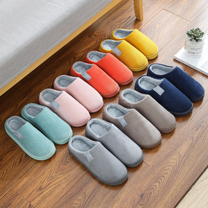 2026 nuovo KJ all'ingrosso diapositive di pelliccia su misura per gli uomini le donne pantofole calde scarpe autunno inverno antiscivolo interno pantofole di peluche per la casa - Product Image 4