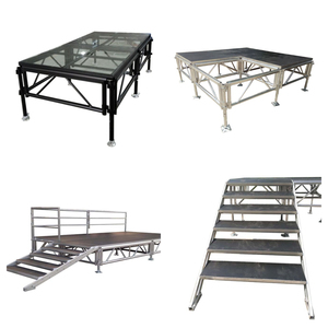 Mobile Concert Event Wedding Aluminum Modular Stage Quick Installation Anti-Skid Adjustable Height for Sale - Product Image 4