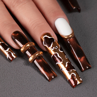 HONEY GIRL LED Fuente Variedad Pegamento Nail Art Barniz brillante Diseño 15ml ÁMBAR Ojo de gato Arco Iris Magnético UV Gel Esmalte de uñas