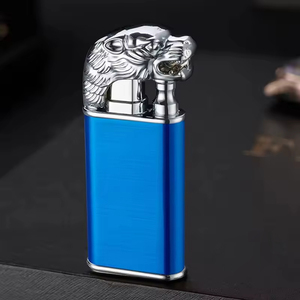 Đèn khò <span class=keywords><strong>gas</strong></span> đôi đầu rồng 2025, bật lửa <span class=keywords><strong>gas</strong></span> tùy chỉnh, phụ kiện hút thuốc - Product Image 4