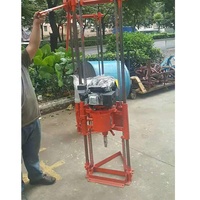 Machine de forage portable, 30m, pour percer les trous d'eau, 300 m, bande d'air pneumatique