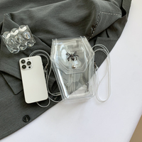 Nouveauté Vente en gros Mini sac à dos gothique en vinyle Sac à main Fashion Girls Clear Coffin Sac à dos Sac à bandoulière