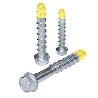 Manufacturing Stainless Steel Fasteners Machine Hex Flange Concrete Screw Self-Drilling Anchor Self-Tapping Screw M3 Thread Inch