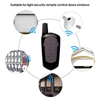 Duplicateur automatique de télécommande de garage 433mhz Ouvre-porte de porte avec code fixe ABS Code roulant électrique Clone Portail d'accès