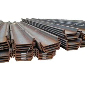 Çelik levha kazık fiyat tipi 2 Q235B SY295 sac çelik kazık az d gemi yapımı L/C ödeme