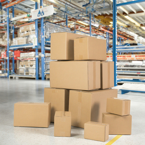 Có thể tái chế Nâu di chuyển sóng vận chuyển hộp biểu tượng tùy chỉnh in mạnh mẽ hộp các tông vật liệu giấy dập xử lý - Product Image 1