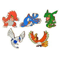 Broches de Metal Esmaltados de Anime al por Mayor, Lindas Decoraciones para Ropa y Bolsos