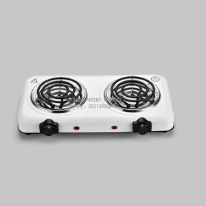 热销厨房电器电热板蒸煮炉专利产品优质双燃烧器固体 - Product Image 5
