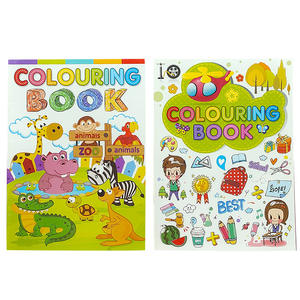 国境を越えた英語子供用の厚手のドローイングブック幼稚園教育着色紙小学校生徒の落書き - Product Image 3