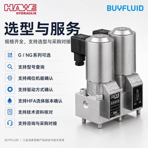 Vanne solénoïde hydraulique haute pression HAWE G/NG à zéro fuite 700 bar 65 L/min - Product Image 5
