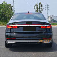 Kit carrosserie pour Audi A8 D4 2011-2017, mise à niveau vers le style Horch Diamond 2023 : pare-chocs, ailes, capot, calandre, phares, feux arrière