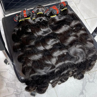 Wig Rambut Asli Manusia 100% Virgin HD Lace Frontal, Tekstur 4B 4C, Model Deep Wave, Rambut Bayi Keriting, Garis Rambut Alami