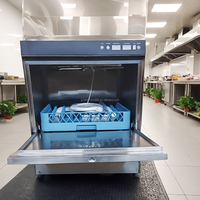 Lave-vaisselle commercial entièrement automatique professionnel pour hôtel et restaurant, stérilisation à haute température