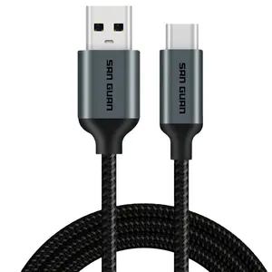 USB-IF Standard 56K Resistor USB C to USB 3.0 Cable 3A Fast Charge QC3.0 QC4.0 Quality Type C for Mac PC Android Phone