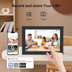 10.1-Inch Digital Picture Frame <b>WiFi</b> Digital Photo Frame with IPS Touch Screen, Share Photos Videos Via Uhale Frameo APP - Product Image 3