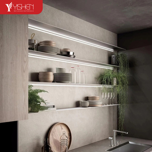 Hot Bán Thiêu Kết Đá Đồ Nội Thất Nhà Bếp Tủ Bếp Sang Trọng Thép Không Gỉ Nhà Bếp Tủ Quần Đảo Với Lưu Trữ - Product Image 2