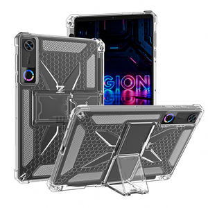 Dernière coque transparente antichute en TPU avec support béquille pour tablette Lenovo Y700 Gen 5 TB323FU - Product Image 1