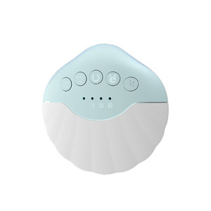 Kích thước nhỏ vỏ sò biển 12 giấc ngủ âm thanh máy nghe nhạc có thể sạc lại tiếng ồn trắng máy bé Vườn ươm ánh sáng ban đêm hẹn giờ tiện ích 2025 - Product Image 6