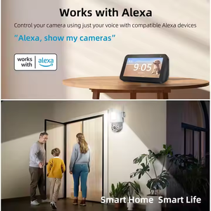 Vente en gros 5G Smart Garden Light <span class=keywords><strong>Camera</strong></span> Pleine couleur Vision <span class=keywords><strong>nocturne</strong></span> Lumière blanche Éclairage extérieur Ip Cctv Système Wifi Caméra de sécurité - Product Image 4