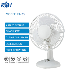 Ventilador <span class=keywords><strong>de</strong></span> Mesa Eléctrico <span class=keywords><strong>de</strong></span> Plástico <span class=keywords><strong>de</strong></span> 9 Pulgadas, 2 Velocidades, 3 Aspas, <span class=keywords><strong>Potente</strong></span>, para Hogar y Oficina, Precio Económico - Product Image 4