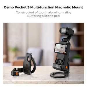 Adaptateur d'extension magnétique en alliage d'aluminium K&F <span class=keywords><strong>Concept</strong></span>, accessoires compatibles avec DJI Osmo Pocket 3, support de montage magnétique - Product Image 3