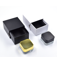 Boîte rigide personnalisée avec glissière magnétique, gaufrage, lamination mate, matériaux recyclés, emballage pour crème pour les yeux, crème pour le visage, vernis à ongles, huile