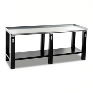 Banco de Trabajo 506 Th con Superficie de Acero, 72 Pulgadas de Largo x 30 Pulgadas de Ancho x 36 Pulgadas de Alto, Resistente, para Almacenamiento en Garaje o Taller - Product Image 2