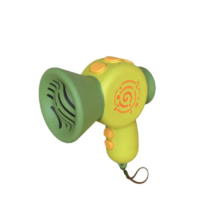 Taşınabilir megafon oyuncak hoparlör farklı ses efektleri boynuz oyuncak ses değiştirici