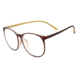 Montures de lunettes rondes Danyang TR90, monture complète, anti-UV, unisexe, verres en résine, branches rétro à chevilles 0149 - Product Image 4